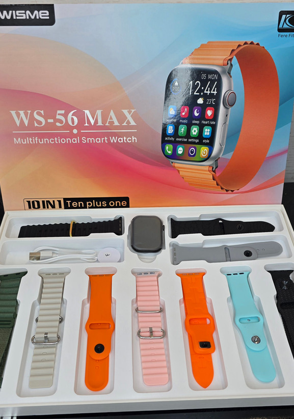 پک ساعت هوشمند ۱۰ بند WS-56Max