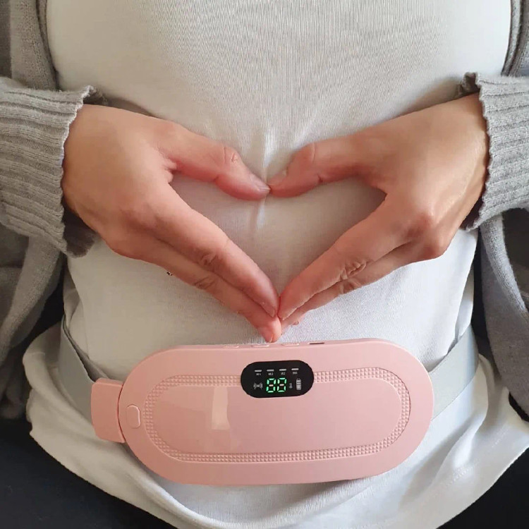 ماساژور قاعدگی حرارتی با روبان پیچی رایگان🎀