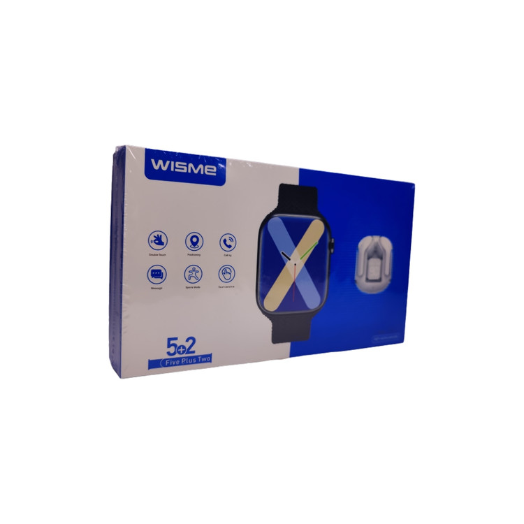 ساعت هوشمند ویسمی مدل WS-X17 به همراه هدفون بلوتوثی