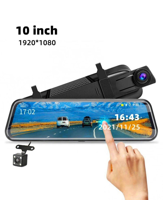 دوربین ثبت وقایع خودرو مدل Starlight Night Vision Dash Cam تمام صفحه