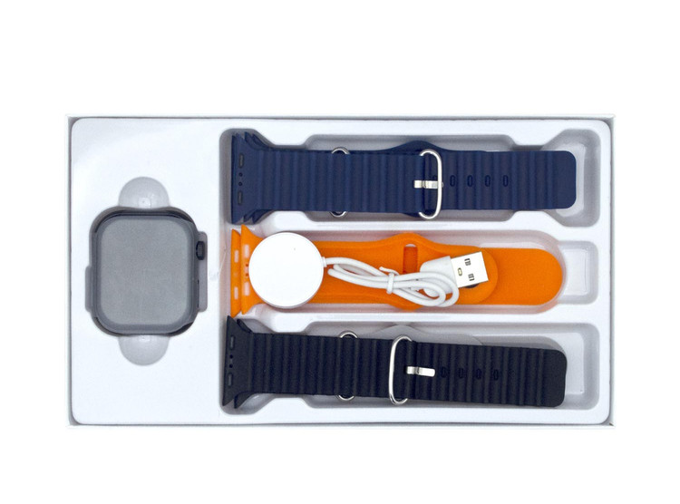 ساعت هوشمند طرح اپل واچ KEQIWEAR مدل KW27 MAX + پنج بند