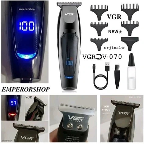 ماشین اصلاح ریش تراش خط زن و صفر زن VGR مدل با موتور توربو ۰۷۰ اصلی