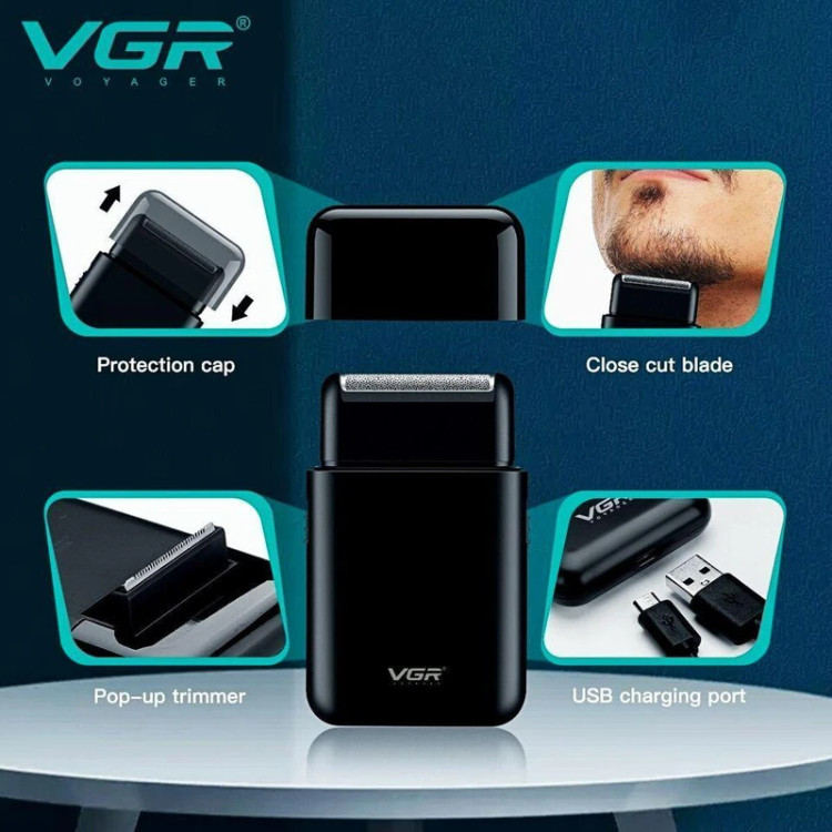 ماشین اصلاح VGRمدلV_922 با تیغه استیل ضد زنگ