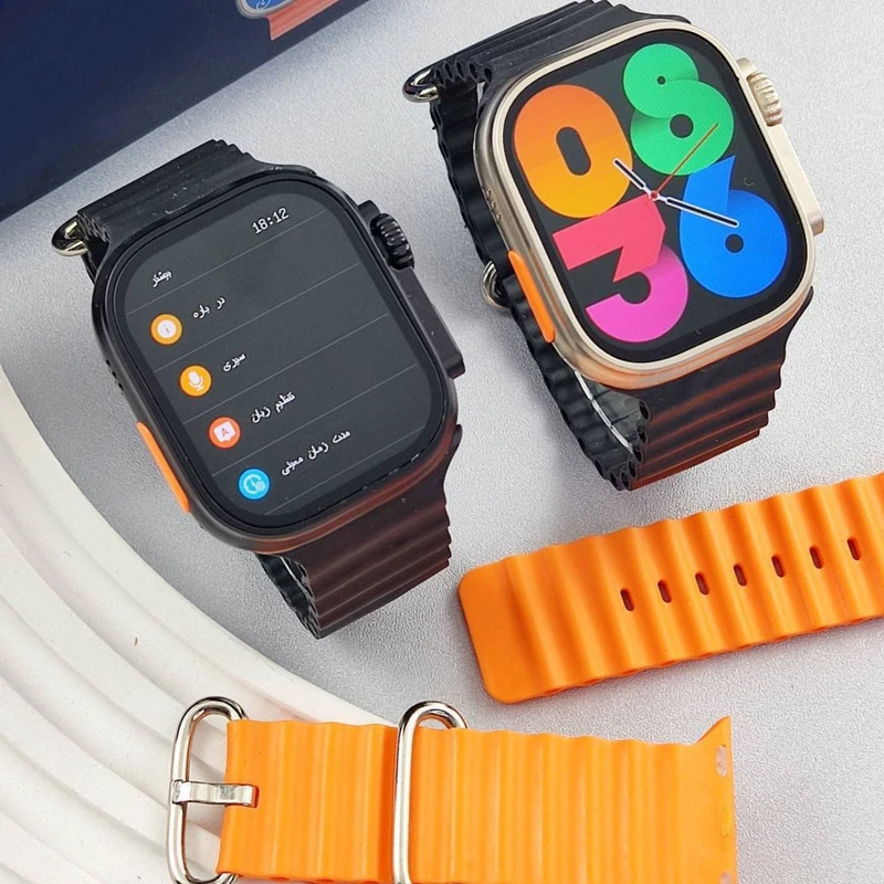 ساعت هوشمندKEQIWEAR KW51 Ultra3 با نمایشگر AMOLED و بدنه آلومینیومی