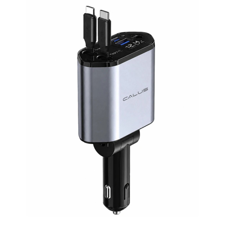 شارژر فندکی ۶۶ وات ۴ پورت کالوس مدل CAR06 4in1