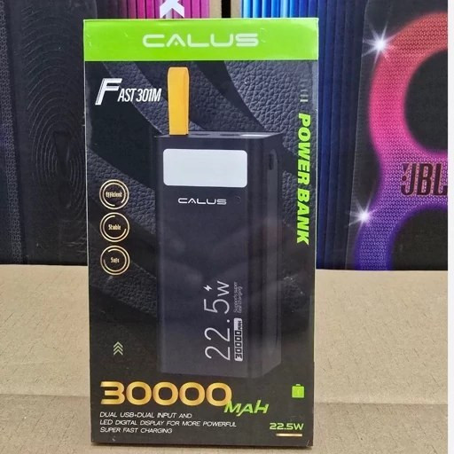 پاوربانک کالوس مدل Fast 301M ظرفیت 30 هزار میلی آمپر